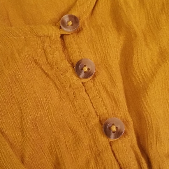 NWT Yellow Jumpsuit - Picture 3 of 6